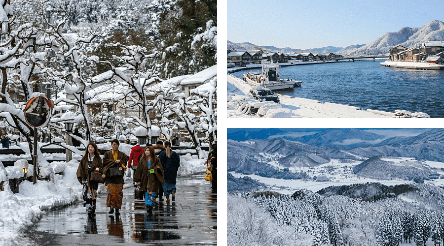 Winter in Kinosaki Onsen Takeno Kannabe