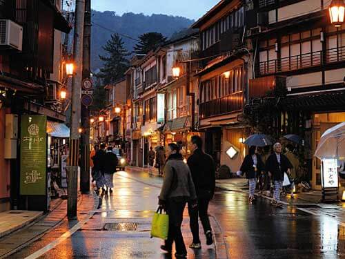 Kinosaki Onsen traditional architecture