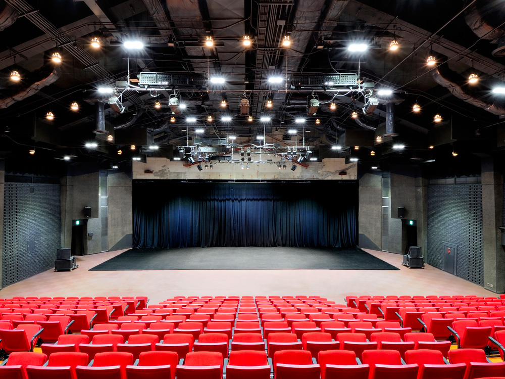 The empty theater of Kinosaki Art Center