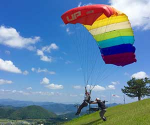 Or spend the day paragliding
