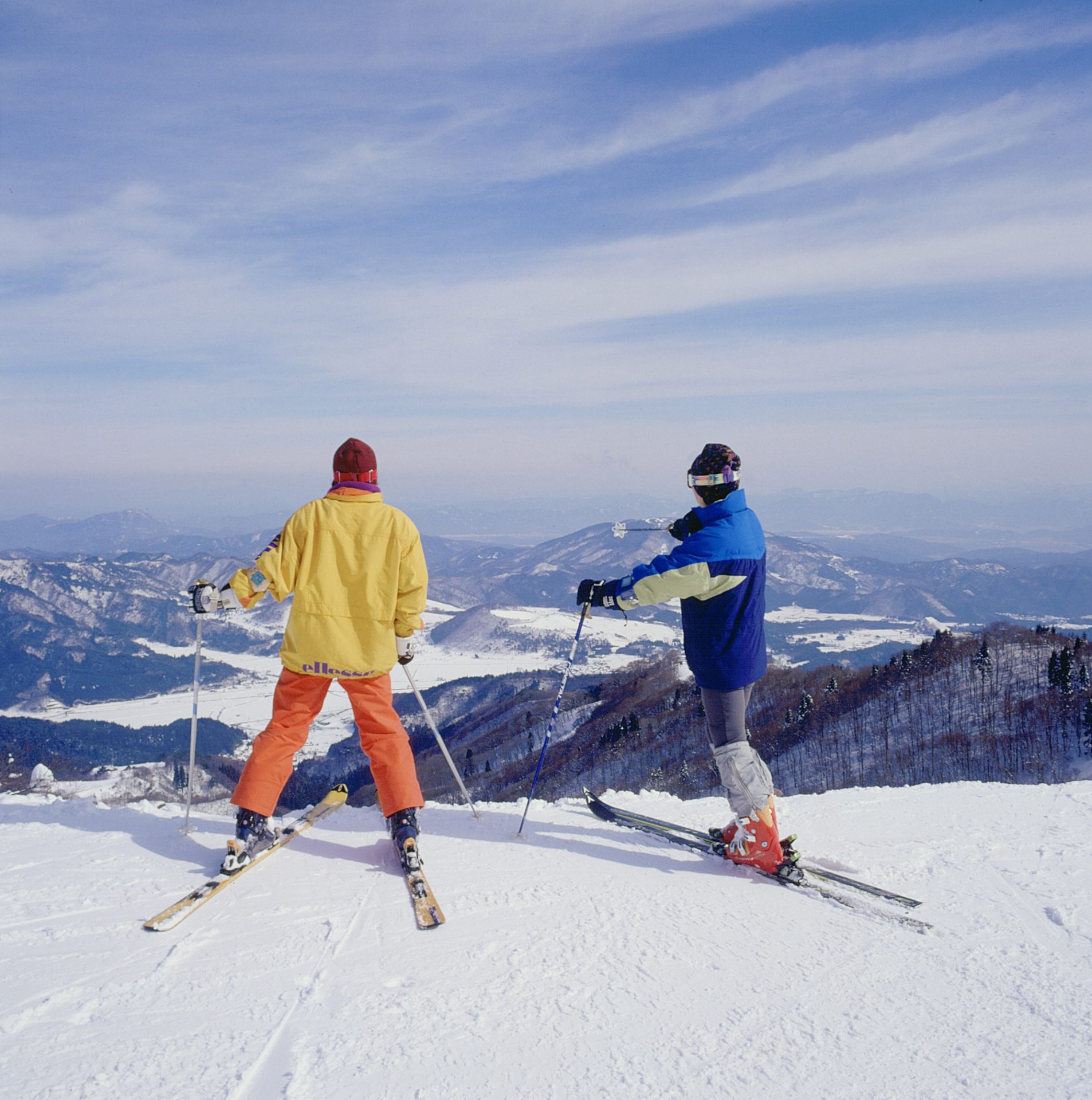 ski slopes in Kannabe near Kinosaki