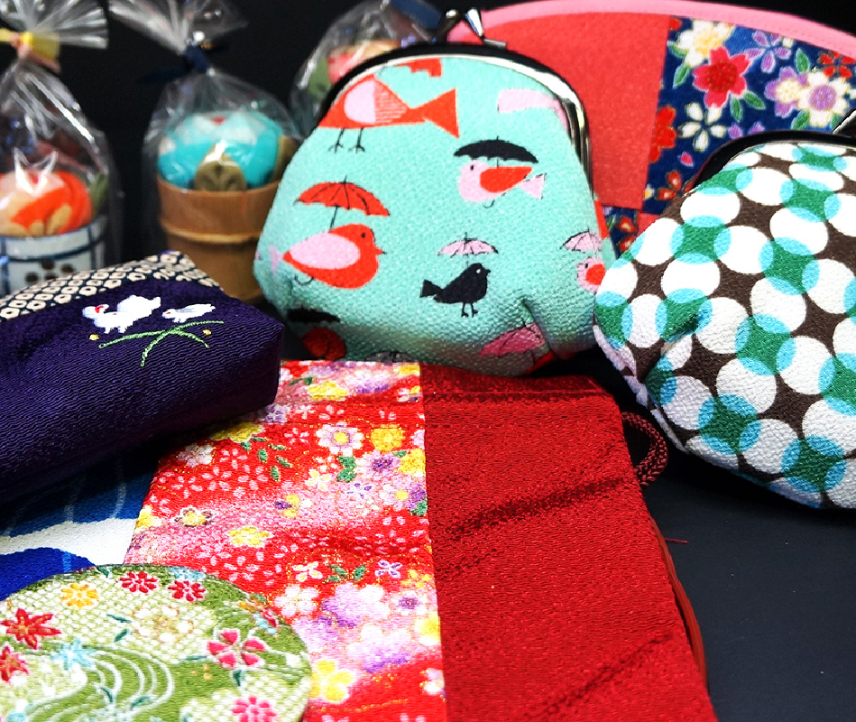 Tango Chirimen - Silk crepe items