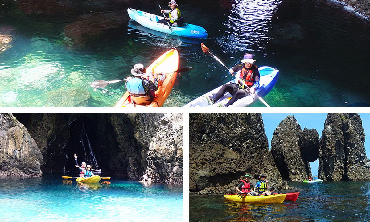 Sea kayaking with Mother Earth Adventure Tours