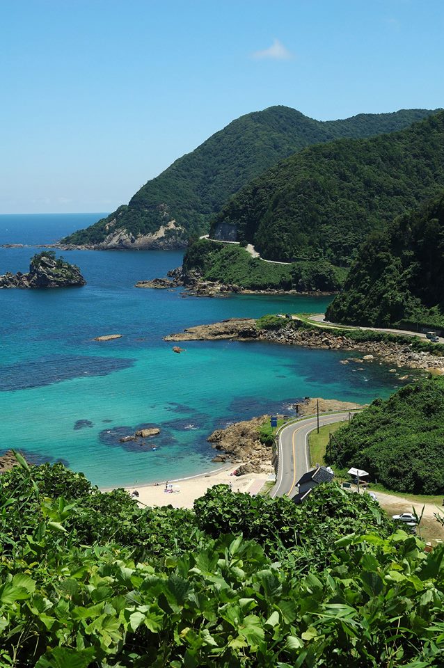 Coastline Along the Sea of Japan