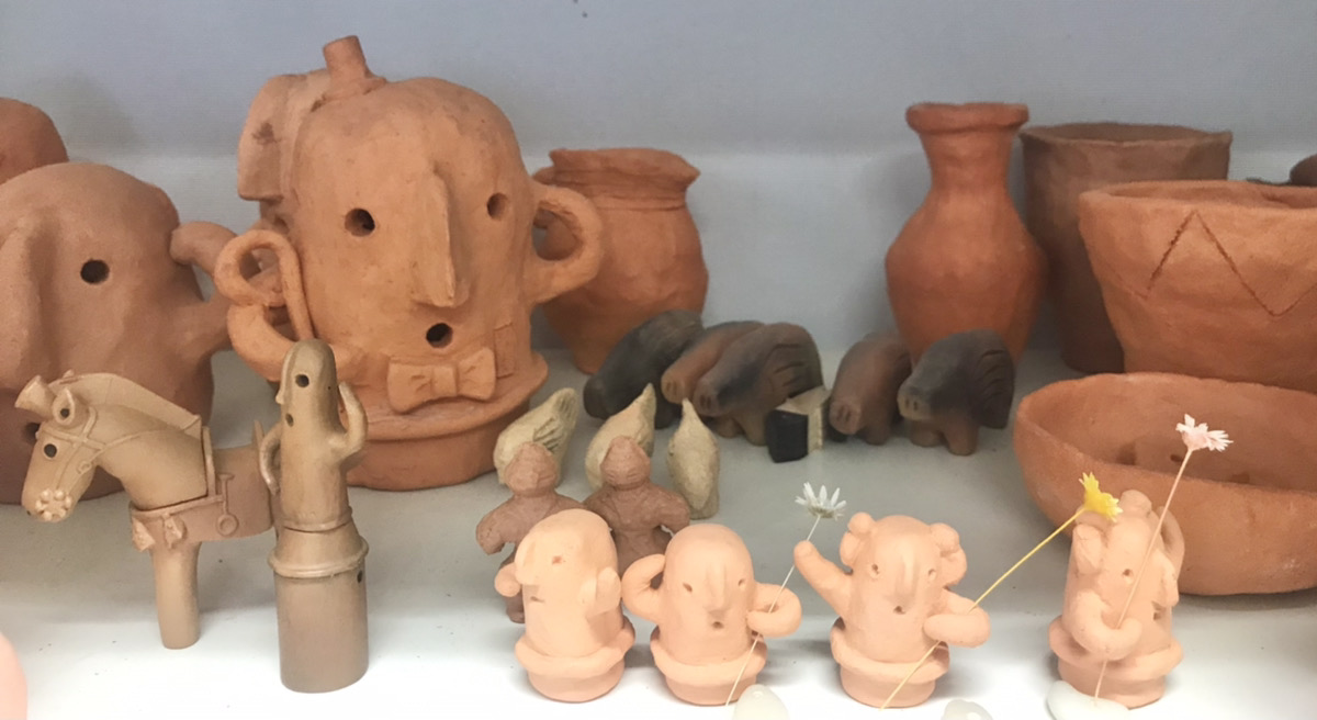 Ancient Japanese Haniwa Pottery Workshop Visit Kinosaki