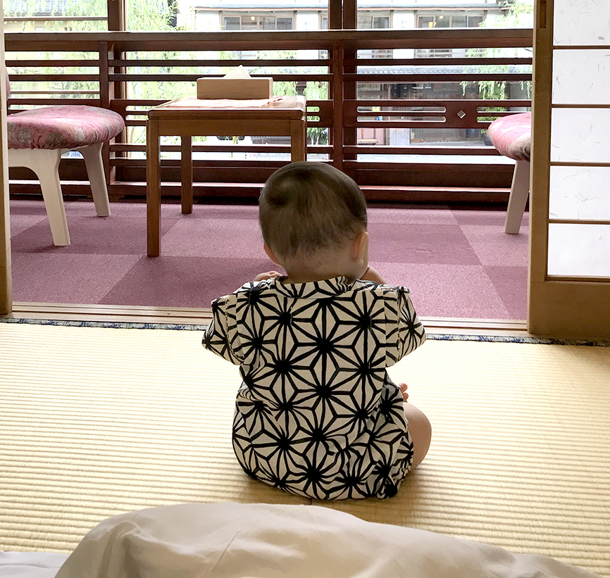 take a family trip to Japan and visit hot spring town Kinosaki Onsen