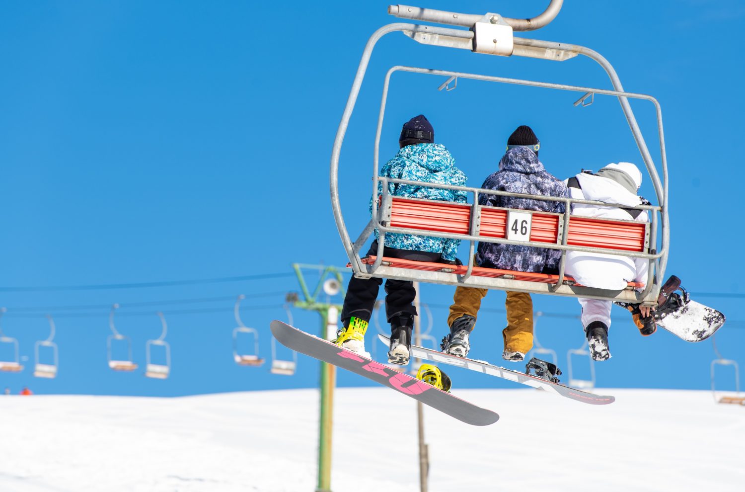 Here's How to Get On & Off the Ski Lift