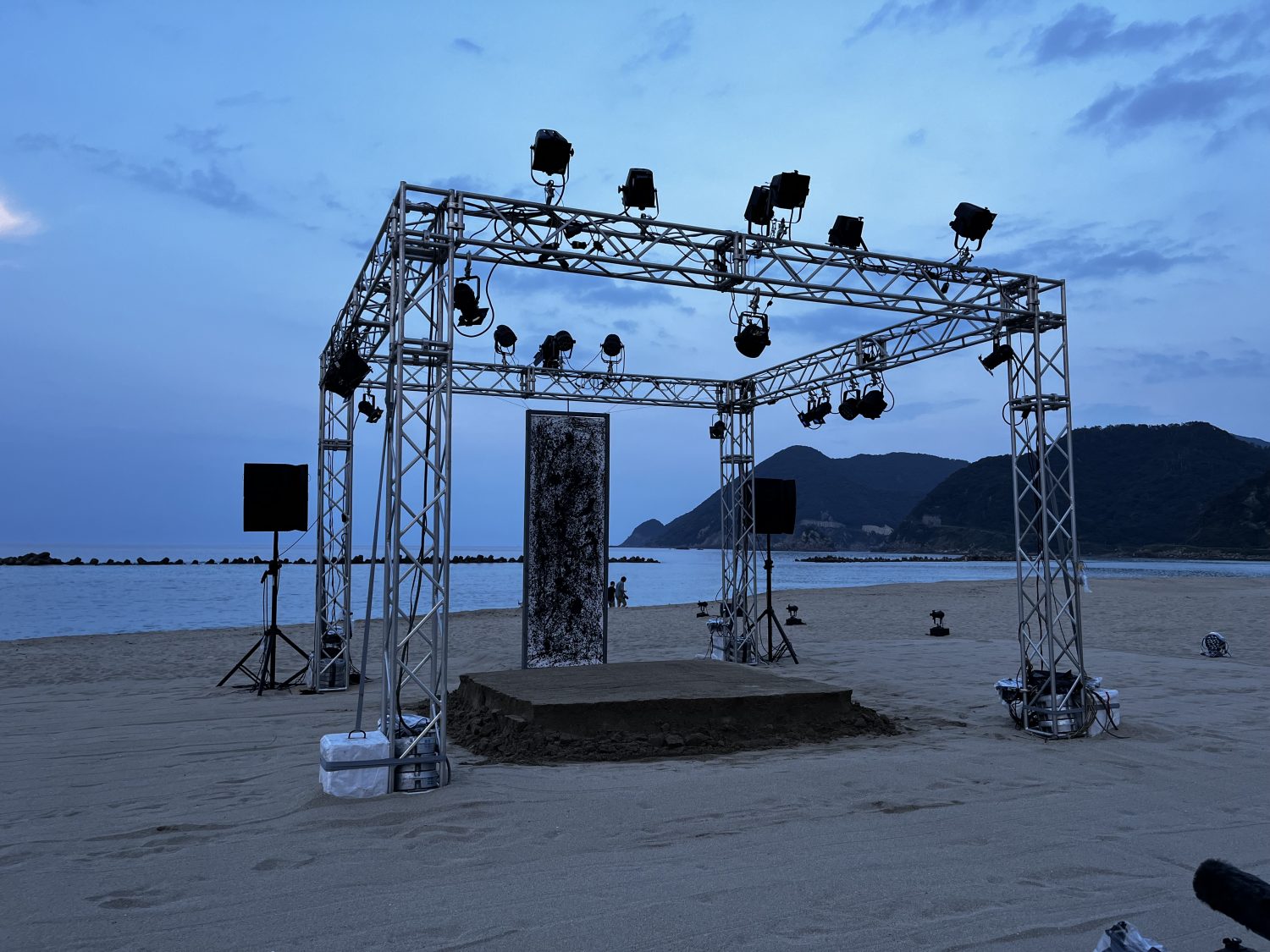 Takeno Beach stage
