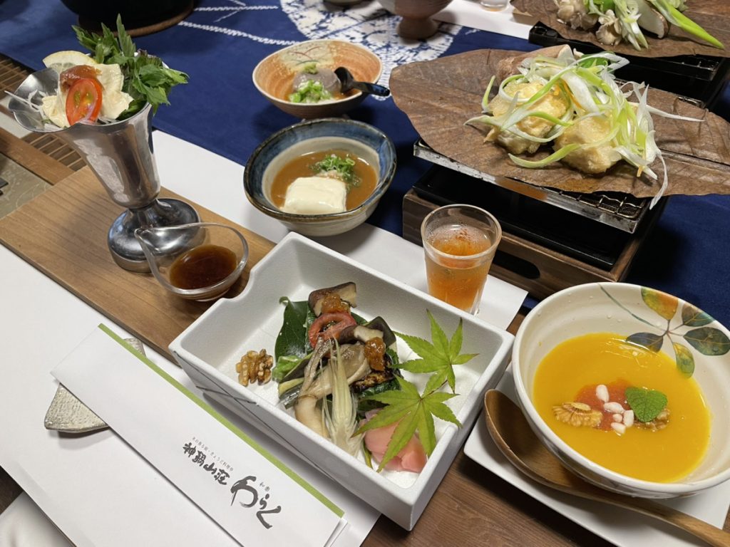 Halal Friendly / Vegetarian / Vegan Dinner and Stay at Waraku in the Kannabe Highlands